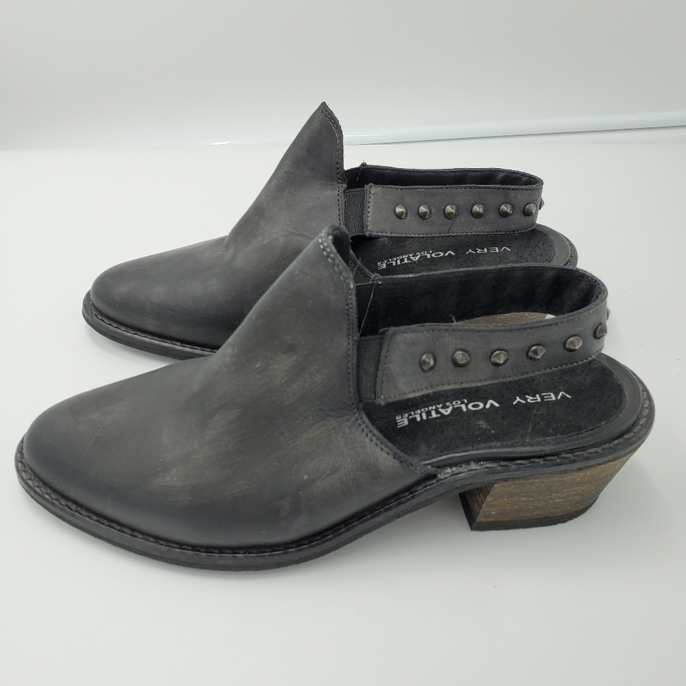 Very Volatile Slip On Mules Slides Slingbacks Stud - image 2